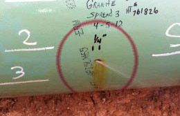Industrial Pipeline Leak Located